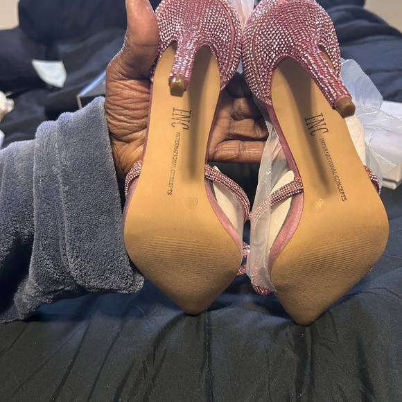 Glamorous pink crystal formal shoes . For the pink lover fashionista in you. - Picture 13 of 13